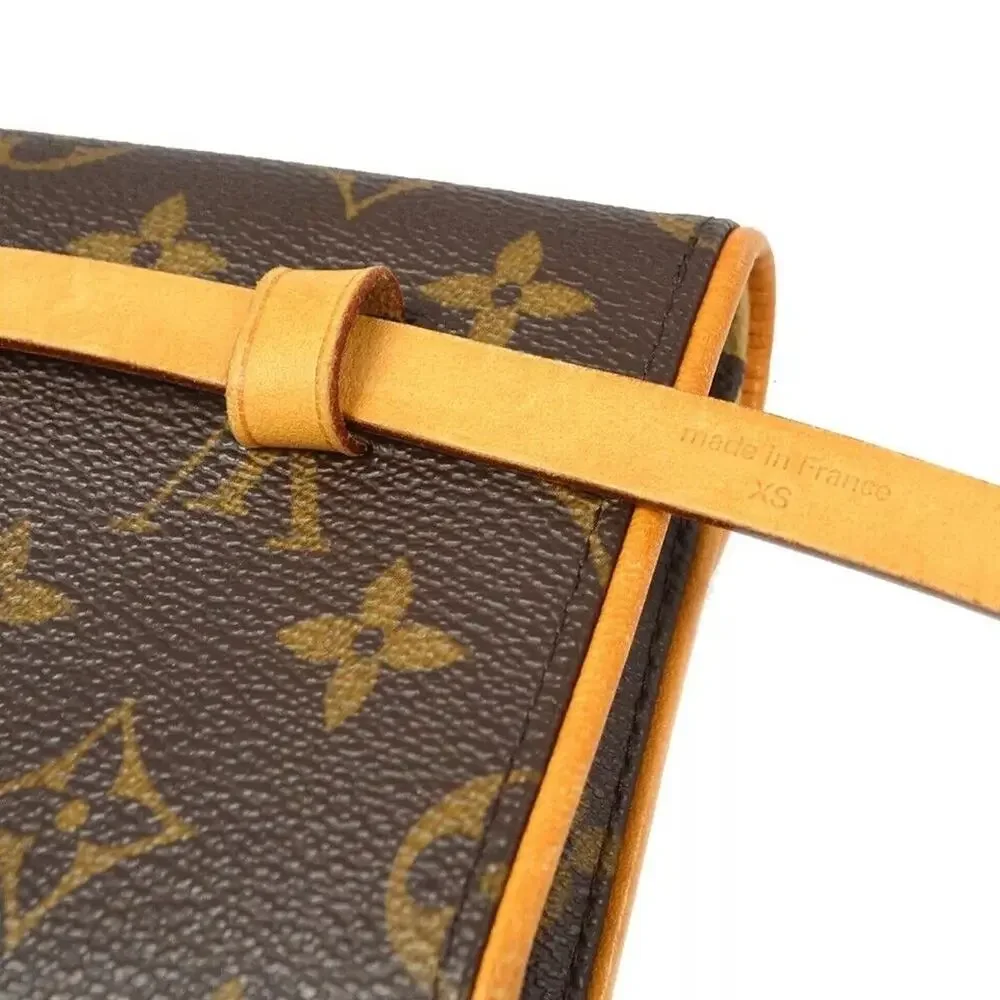 LOUIS VUITTON Monogram Pochette Florentine Belt Bag Crossbody- date code# FL0015